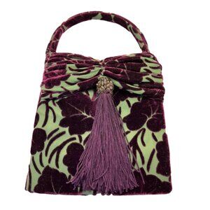 Non Signé Velvet handbag, Never worn
